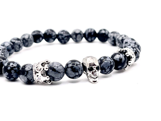 Conquer Silver Skull
