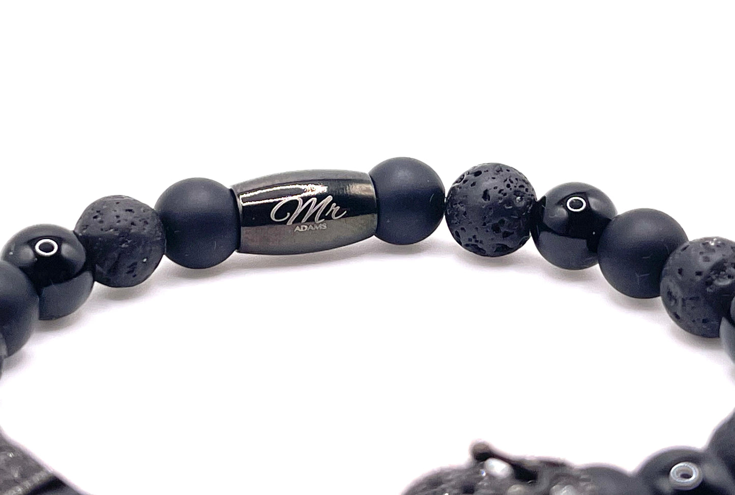 Statement Black Crown Bracelet