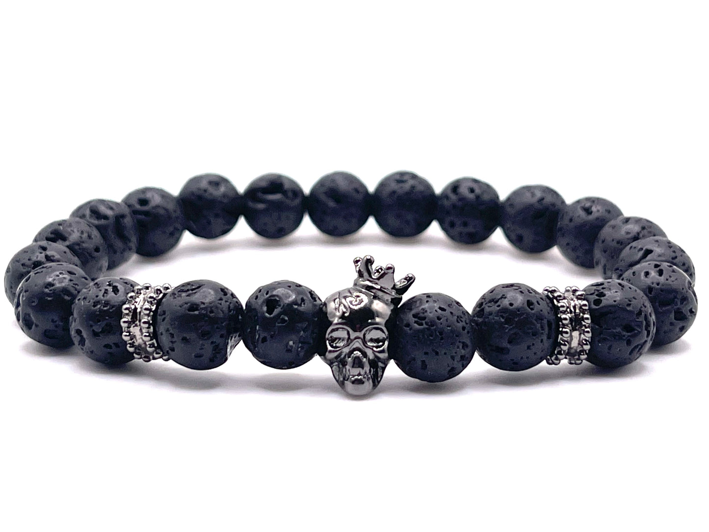 Modern King Black Skull