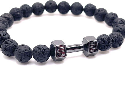 Black Dumbbell